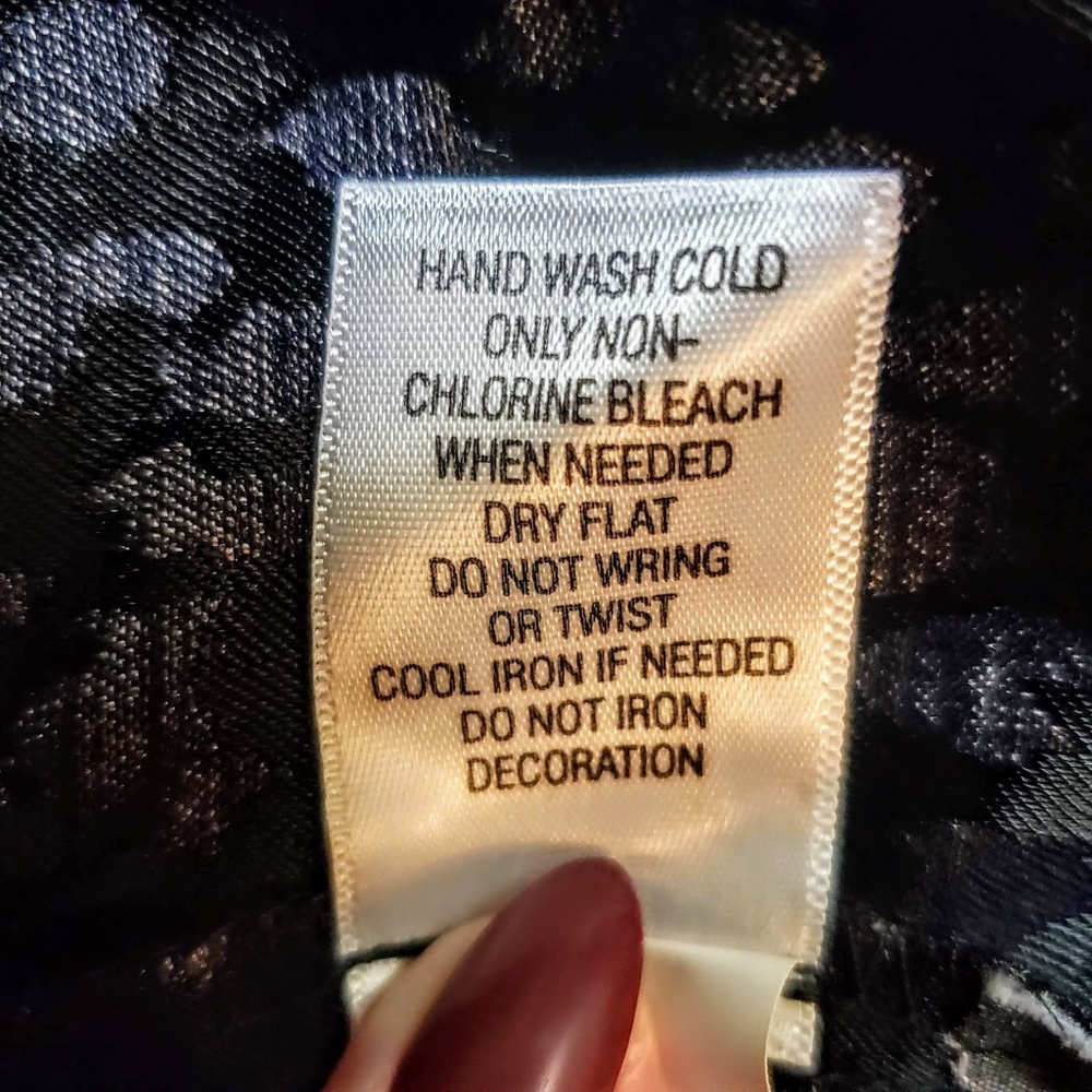 DANA BUCHMAN Dress, Gray Black Beads Cheetah, 10 - Picture 6 of 8